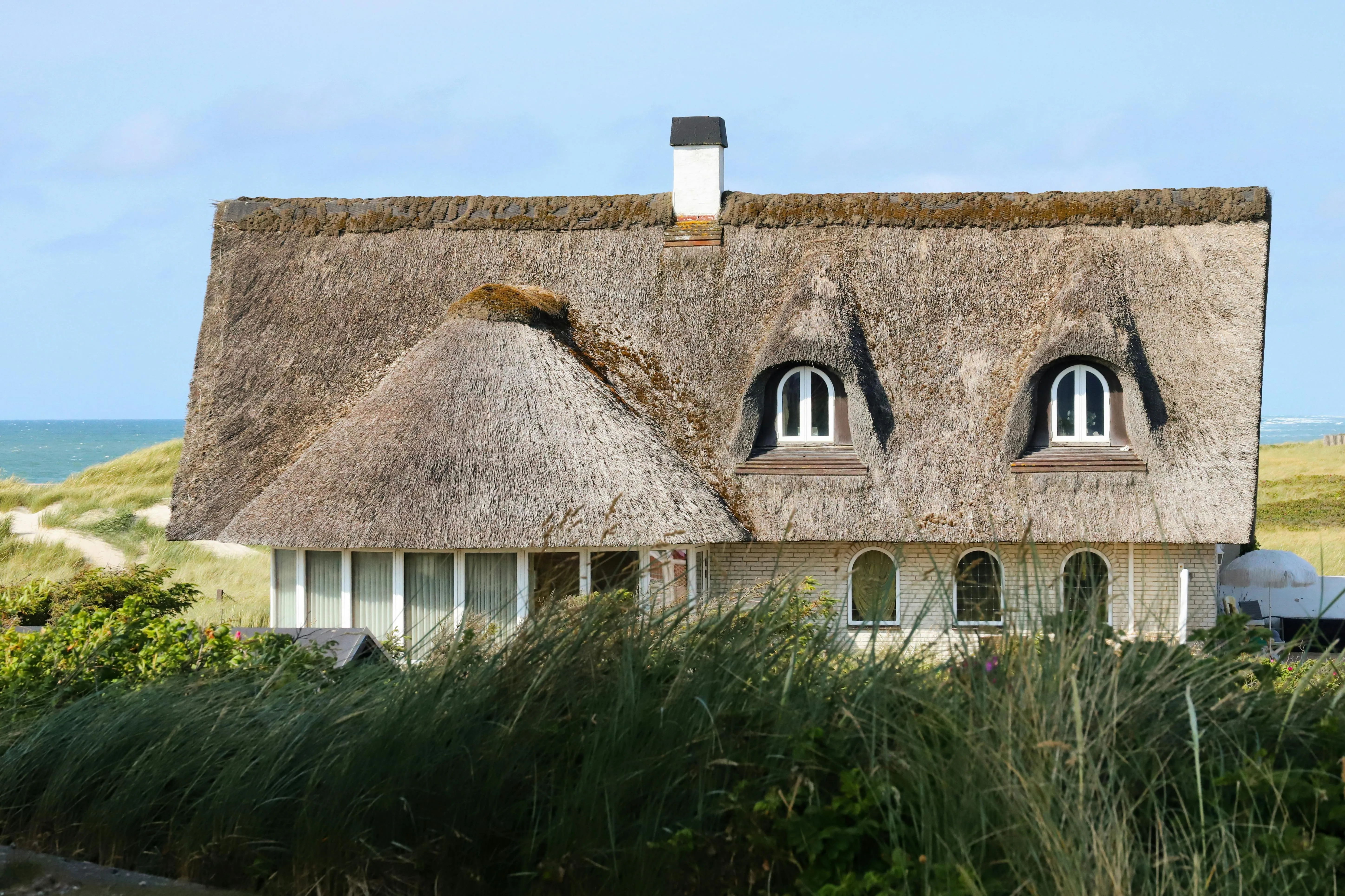 Frontansicht des Hauses